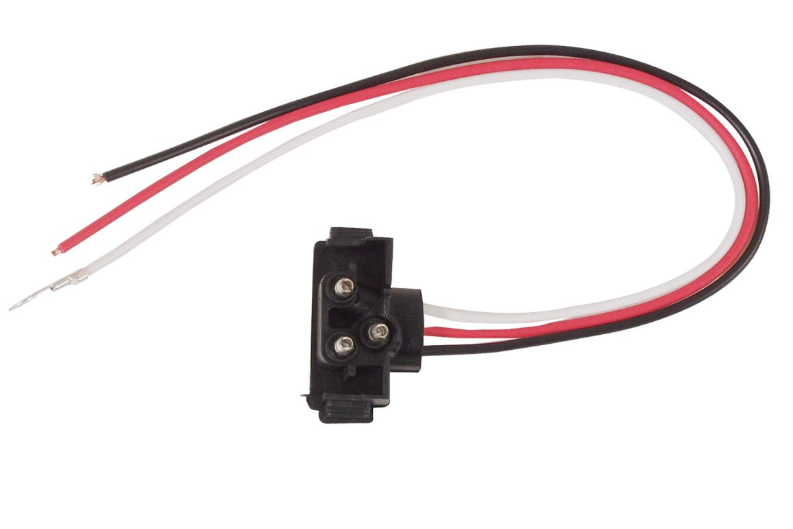 PL-3 RIGHT ANGLE 3-WIRE PIGTAIL